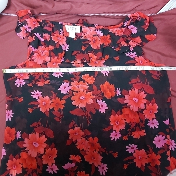 loft Floral Off Shoulder Top - Picture 9 of 9